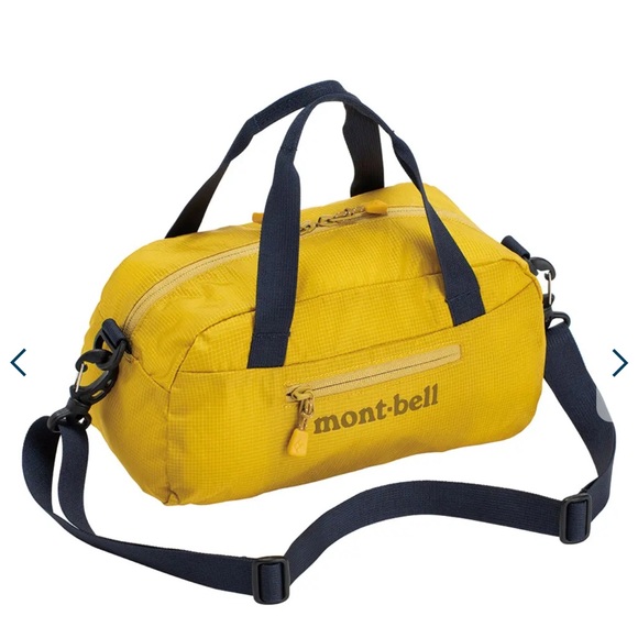 Montbell Lightweight duffle Bag 5 in yellow - Picture 1 of 3